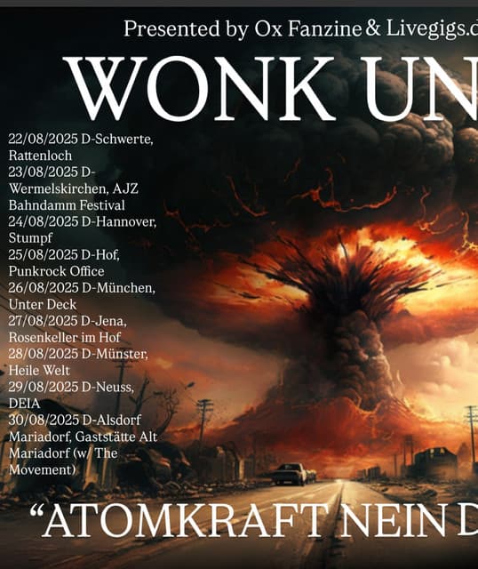 Wonk Unit artist profile