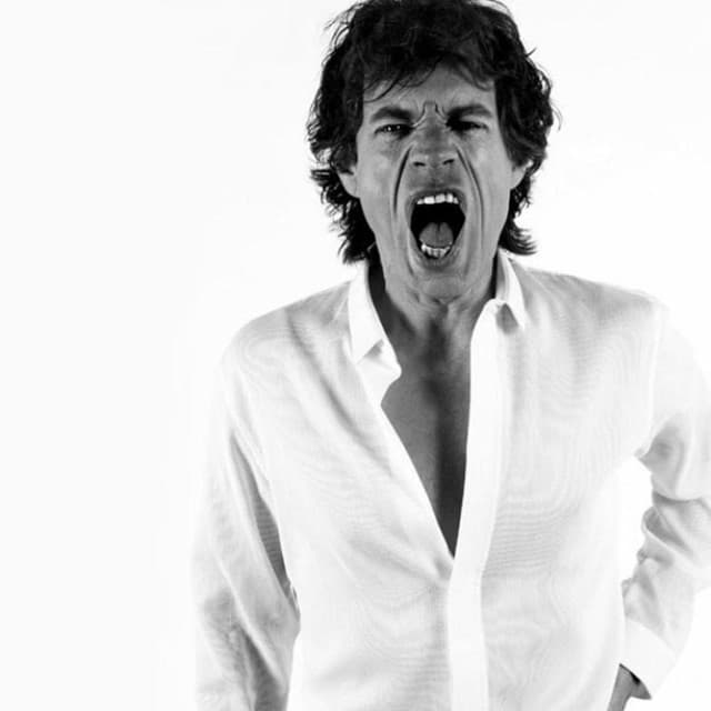 Mick Jagger artist profile image