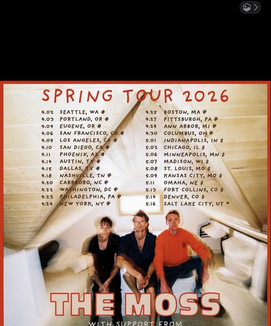 The Moss artist profile image