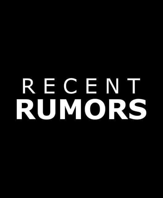 Recent Rumors artist profile image