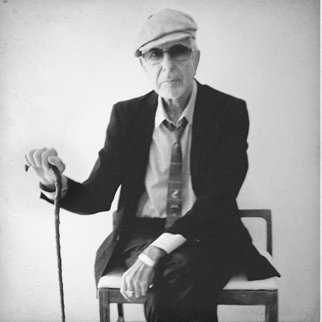 Leonard Cohen artist profile image