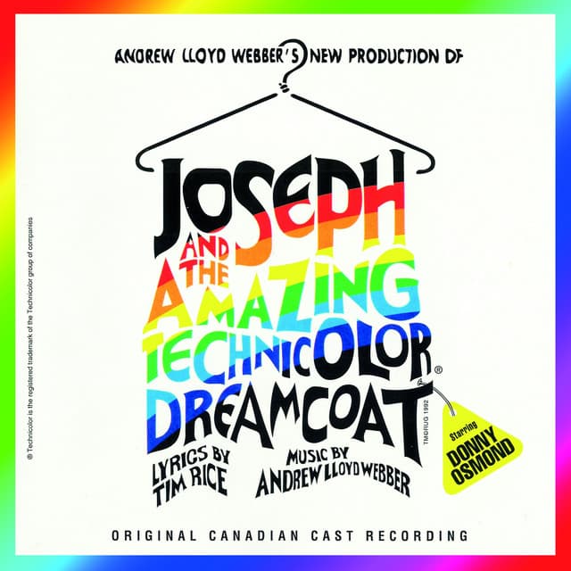 "Joseph And The Amazing Technicolor Dreamcoat" 1992 Canadian Cast artist profile image