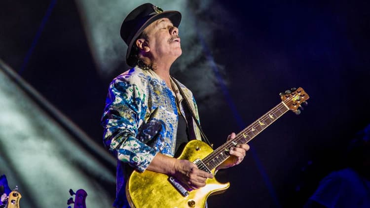 Carlos Santana artist profile image