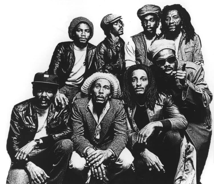 Bob Marley & The Wailers artist profile image