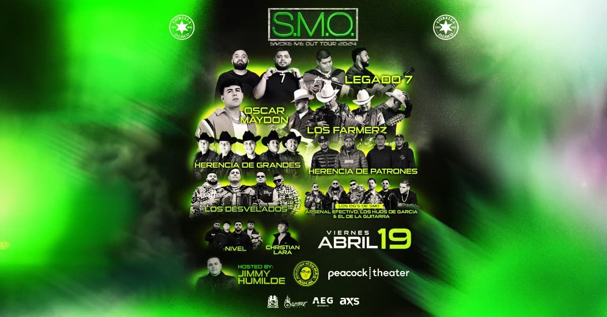 Smoke Me Out Tour event image