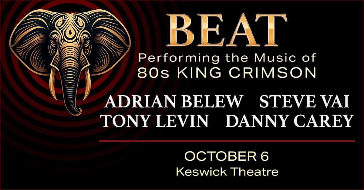 BEAT - Belew/Vai/Levin/Carey play 80s King Crimson event image