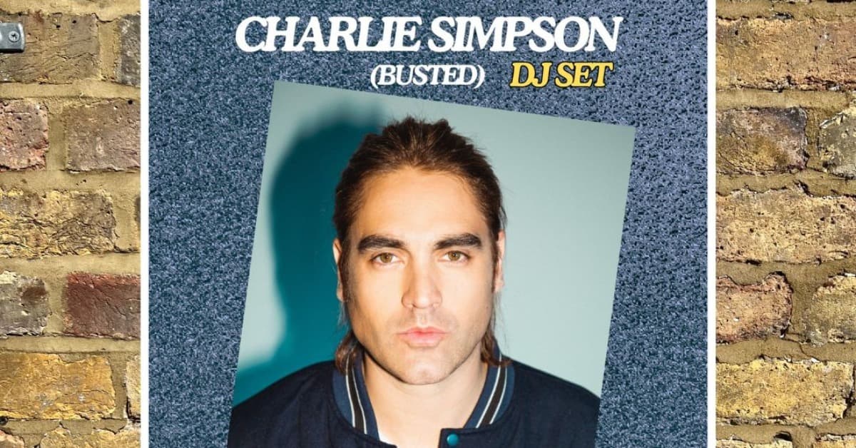 Charlie Simpson (Busted/Fightstar) DJ Set - CANCELLED event image