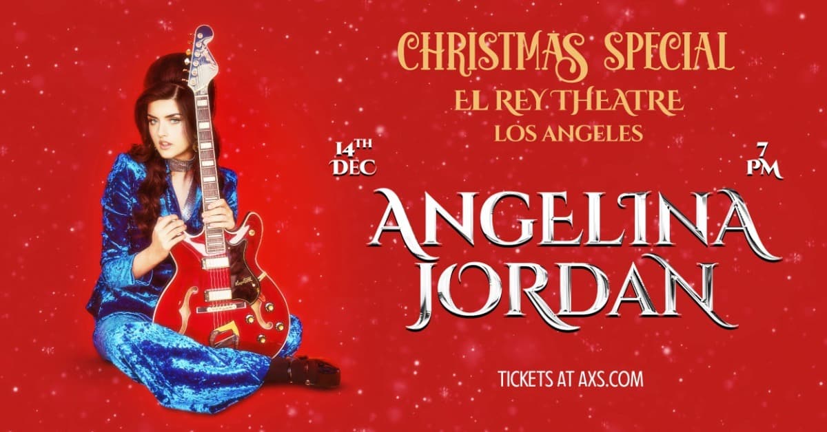 Angelina Jordan Live! Christmas Special! event image