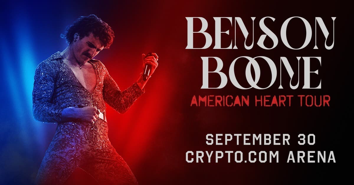 Benson Boone 9/30 event image