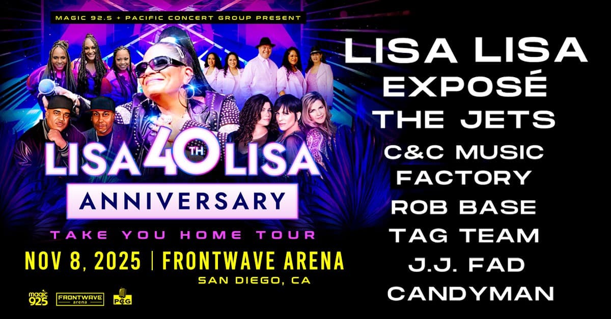 Lisa Lisa 40th Anniversary "Take You Home Tour" event image