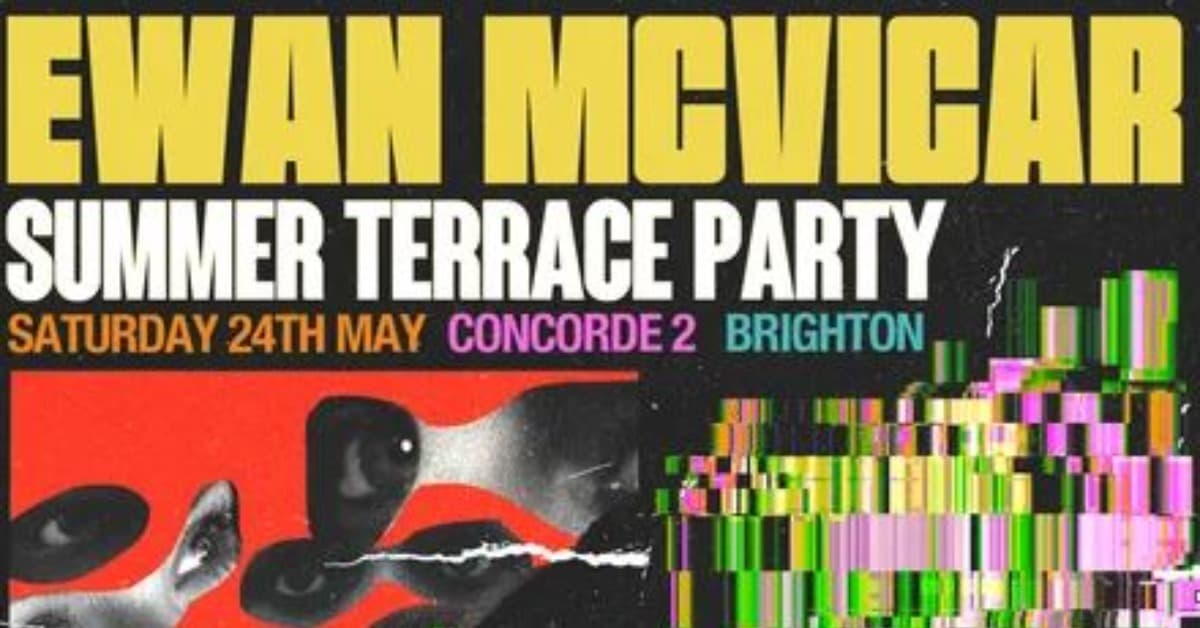Terrace Party: Ewan McVicar event image