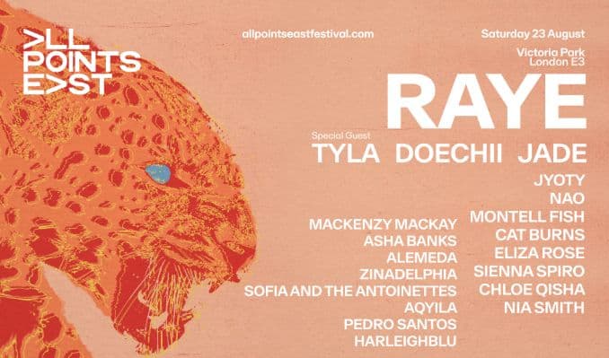 RAYE event image