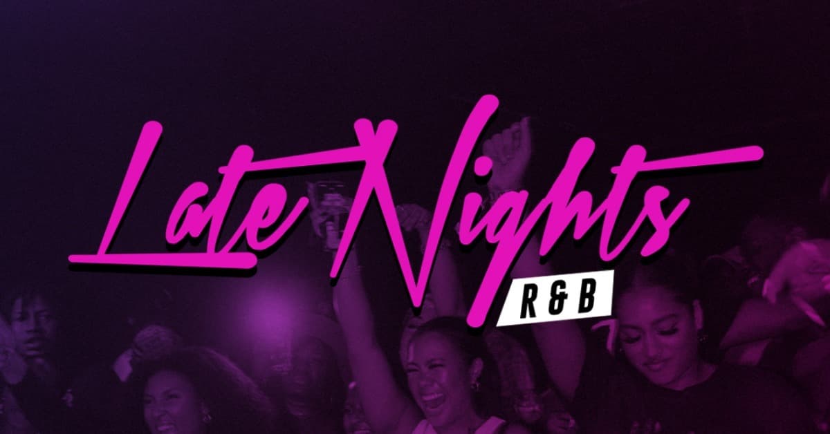 Late Nights R&B event image