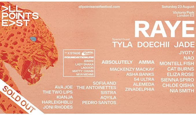 RAYE event image