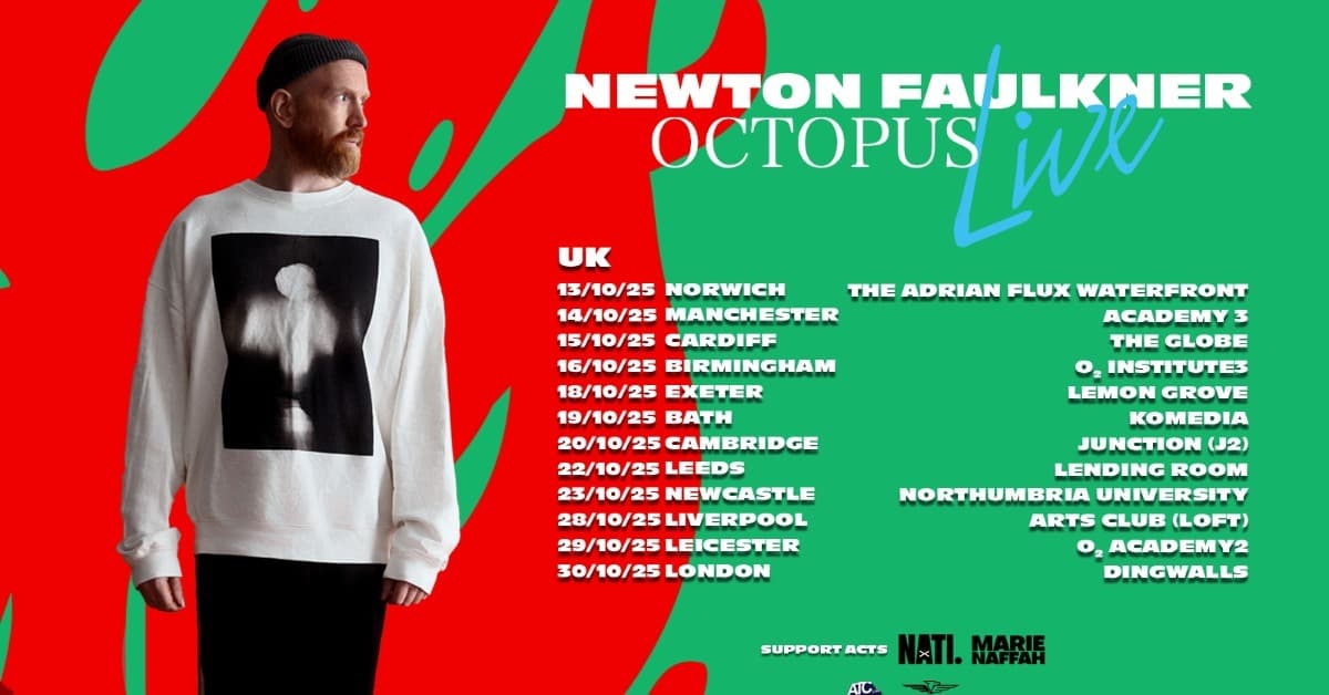 Newton Faulkner event image