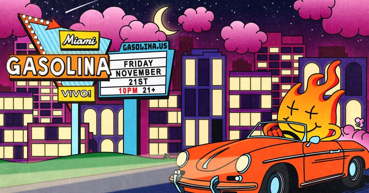 Gasolina Reggaeton Party event image