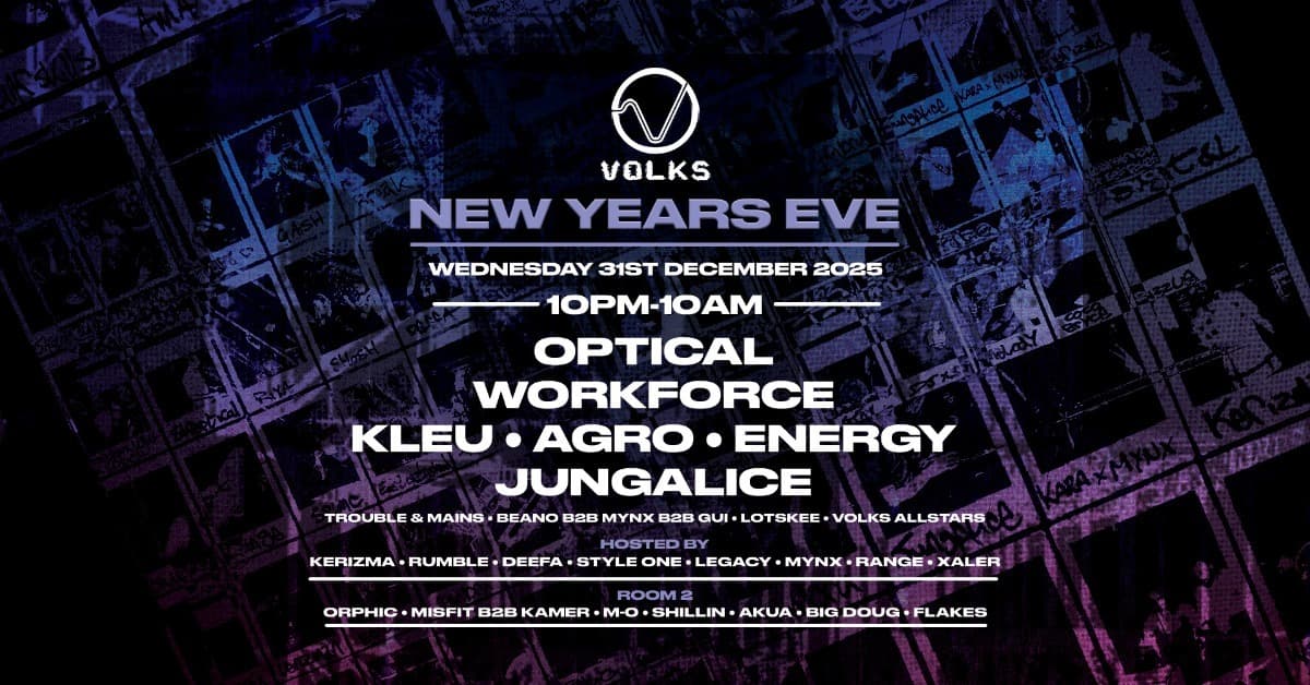 Volks NYE 2025 - 12 Hour rave event image