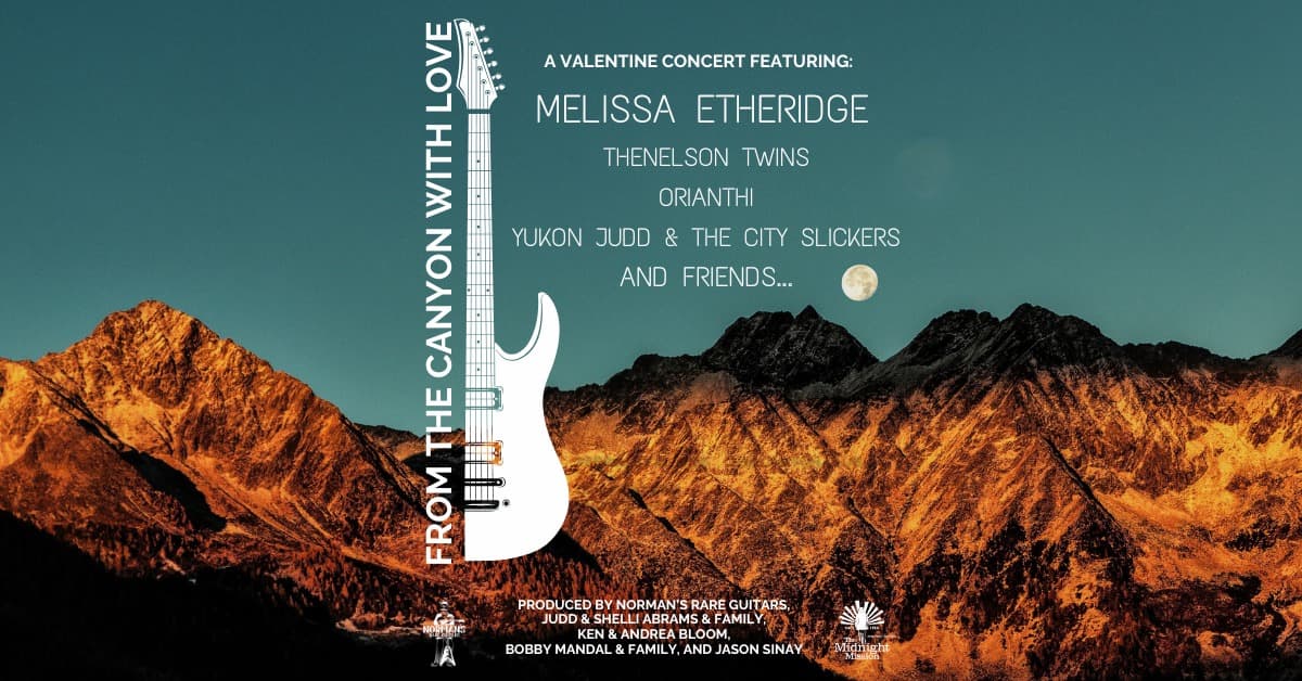 From the Canyon with Love Featuring Melissa Etheridge event image