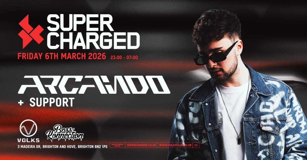 Supercharged x Basskonnection present - Arcando event image