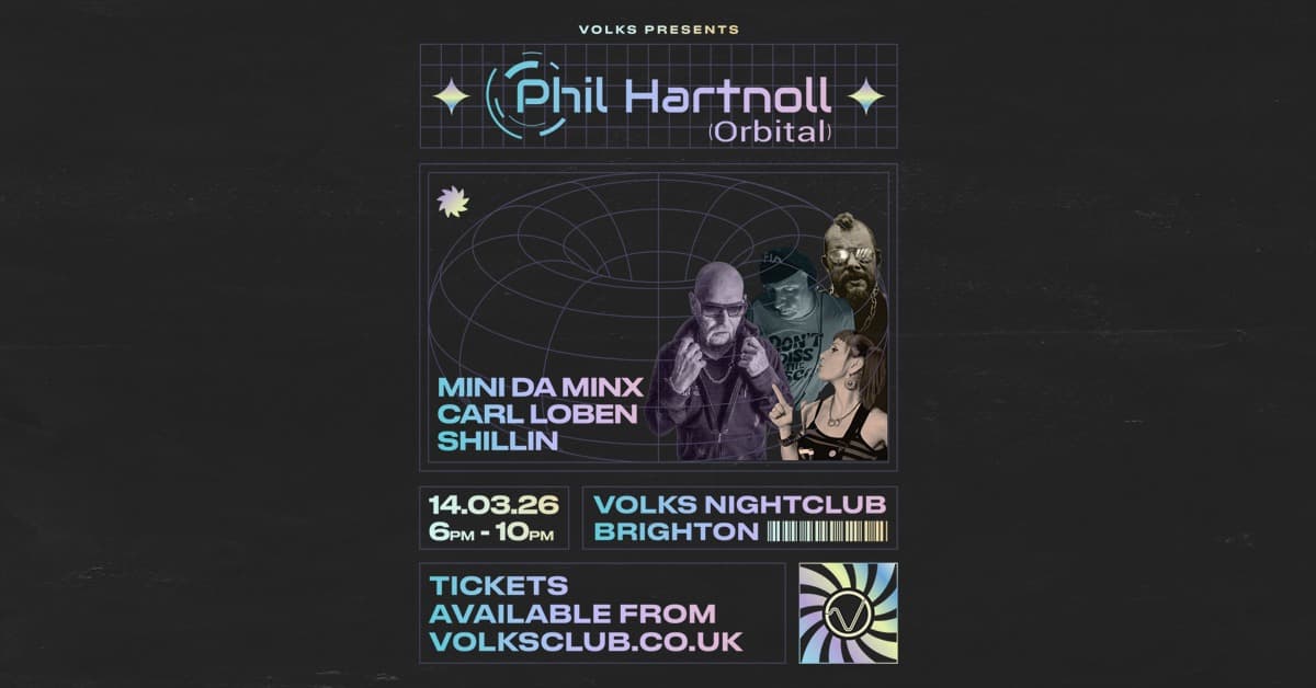 Phil Hartnoll (Orbital) & Mini Da Minx event image