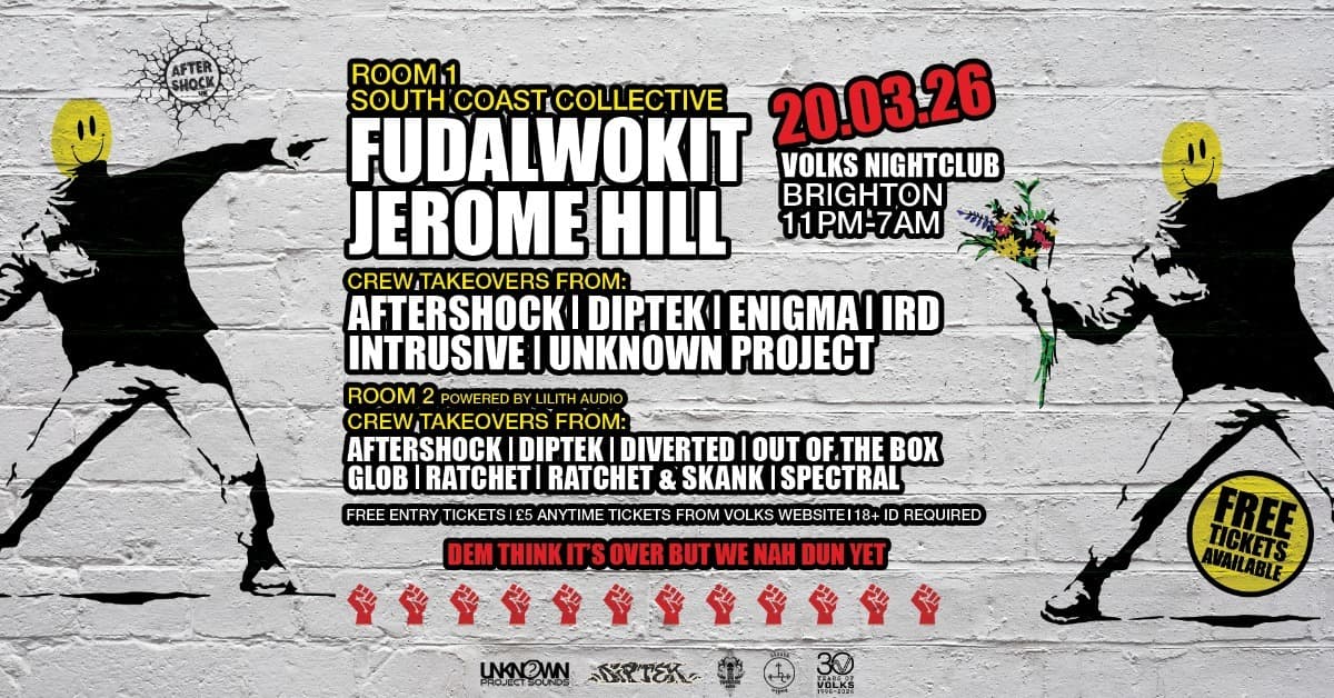 Aftershock - Fudalwokit & Jerome Hill event image