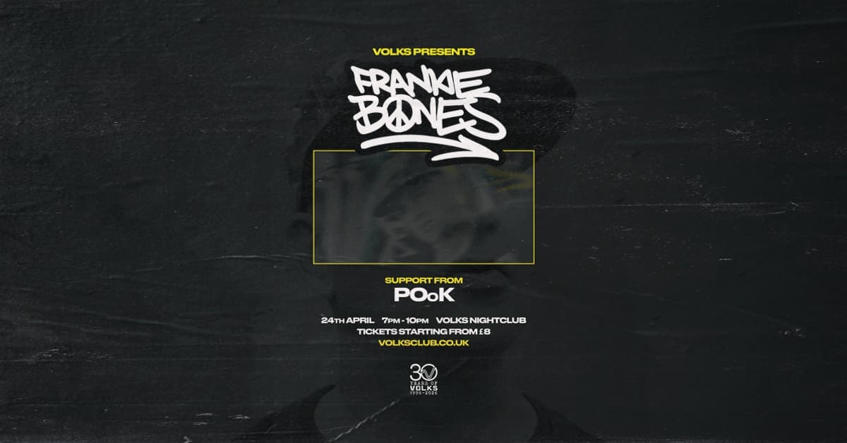 30 years of Volks Presents - Frankie Bones + PoOK event image