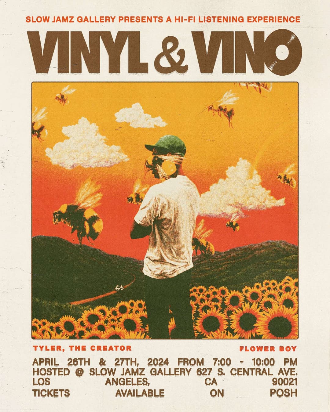 Vinyl & Vino: Listening to Tyler, The Creator's Flower Boy event image