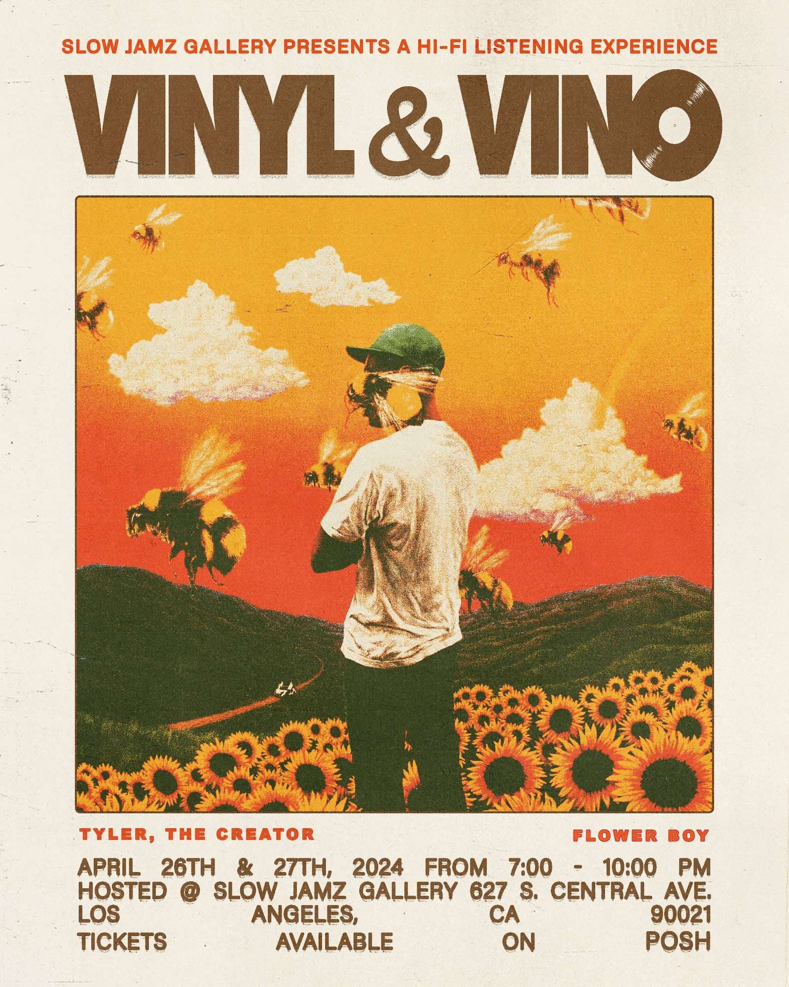 Vinyl & Vino: Listening to Tyler, The Creator's Flower Boy event image