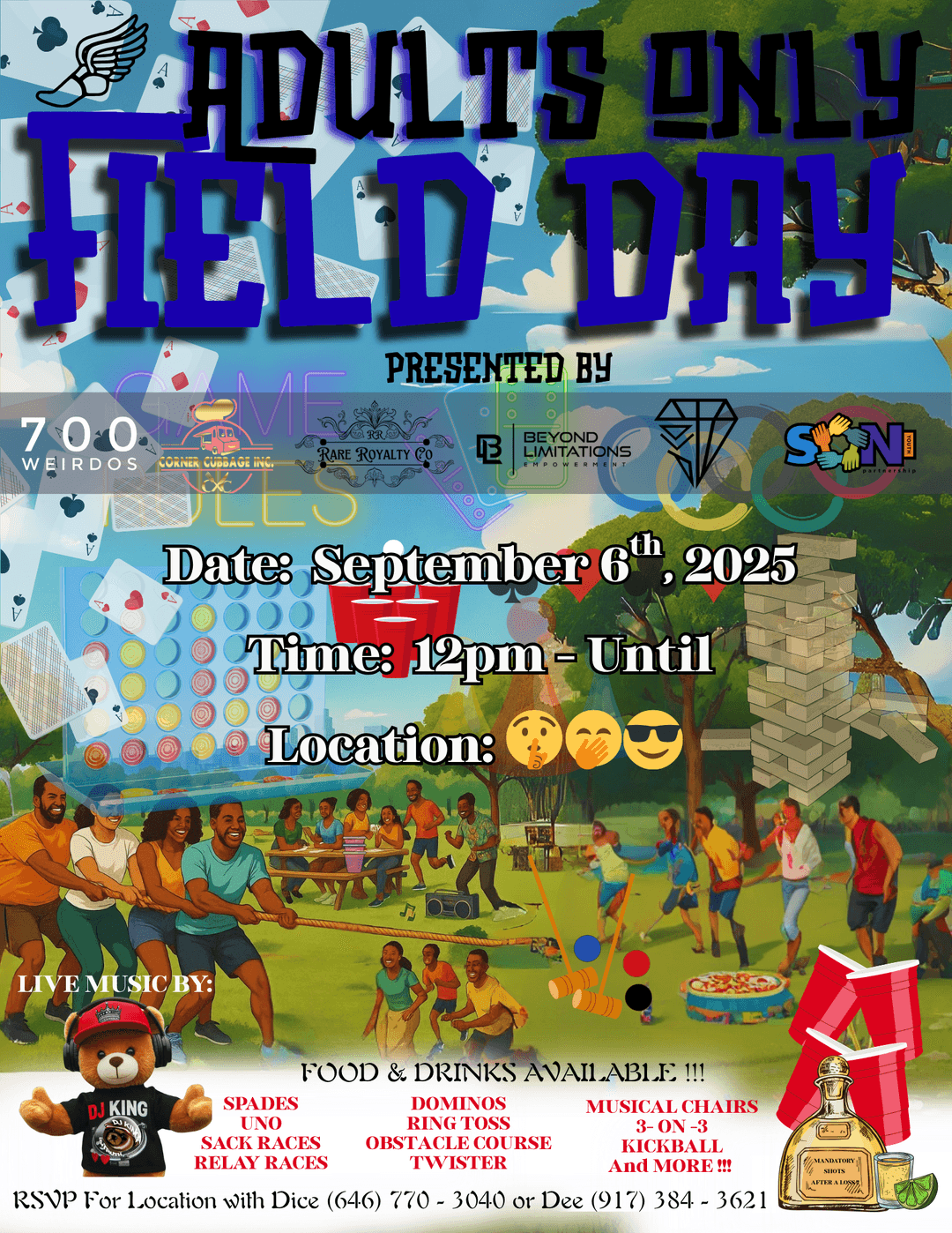 Adult Only Field Day event image