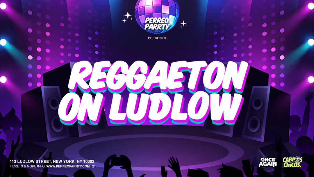 Reggaeton on Ludlow - Latin & Reggaeton Dance Parrty at Mehanata NYC event image
