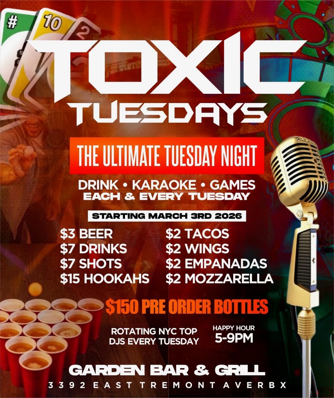 Toxic Tuesdays (Drink | Karaoke | Games) event image