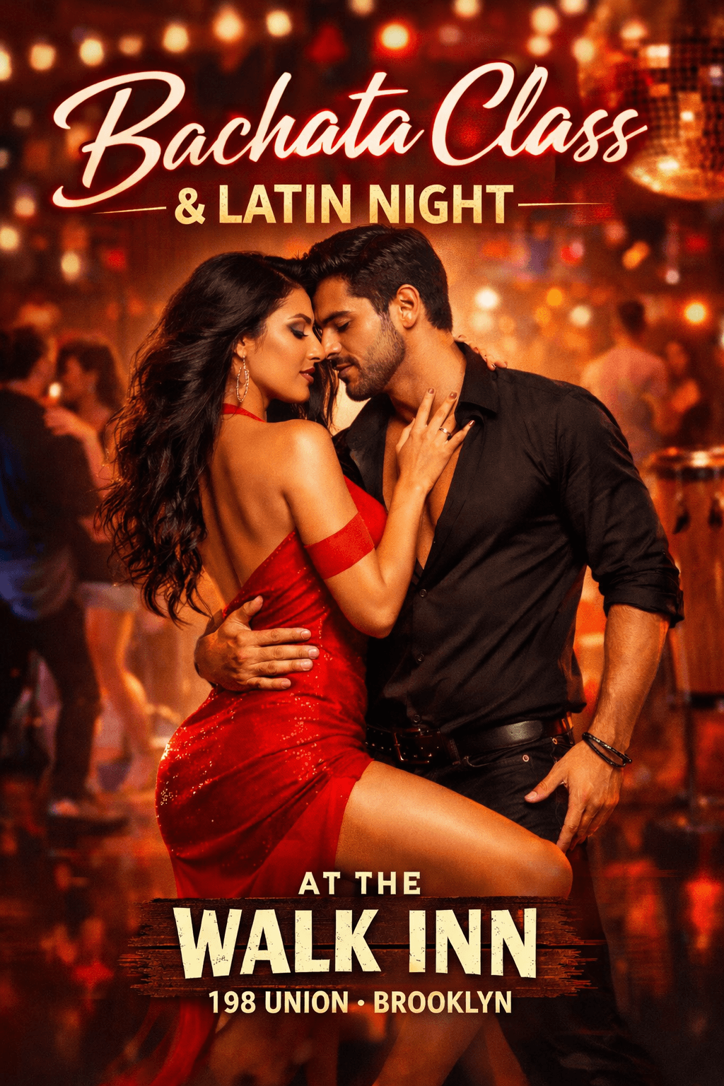 Latin Night/ Free Bachata Class event image