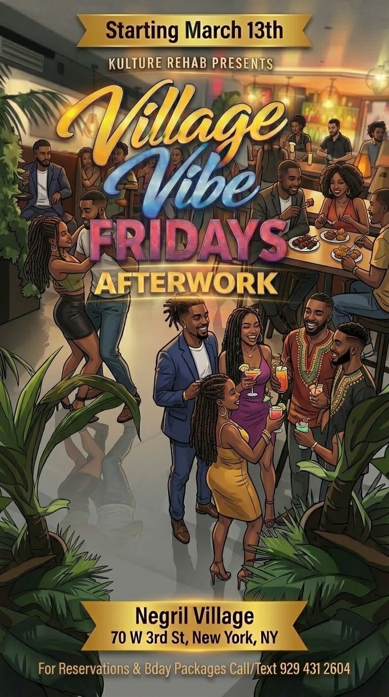 Village Vibe Fridays @ Negril event image