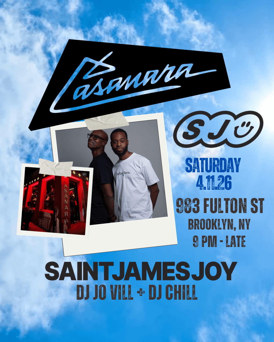 Saint James Joy @ Casanara event image