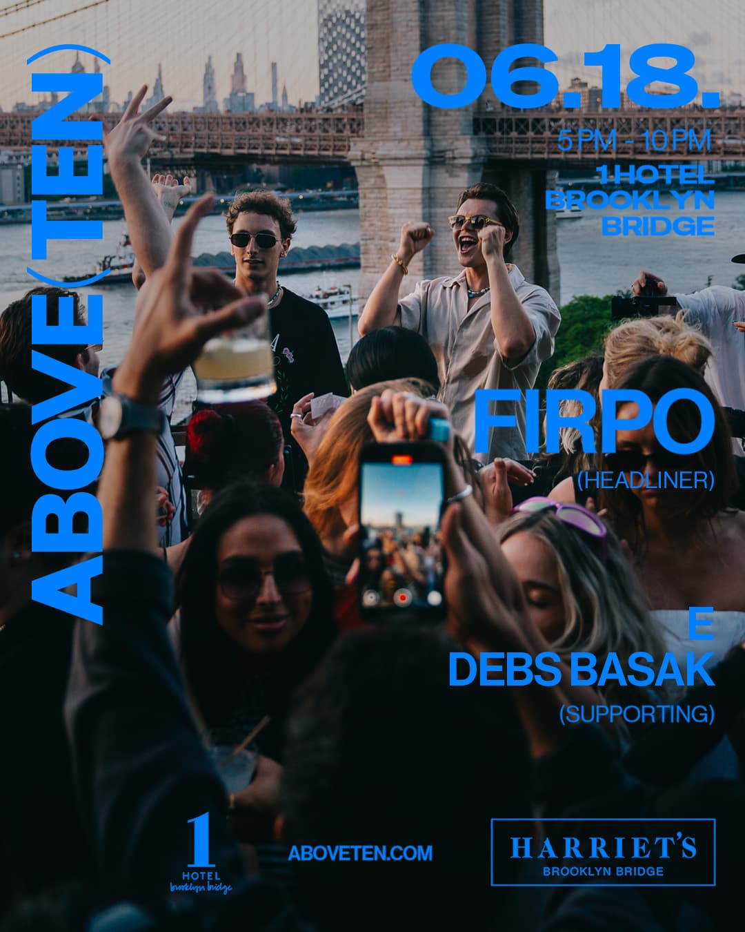 ABOVE(TEN) 1 Hotel Rooftop: Thursday June 18th event image