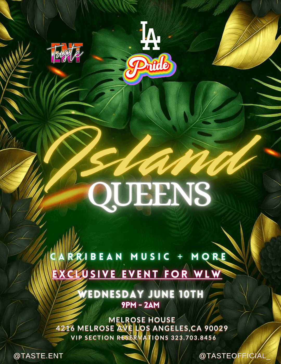 Island Queens LA PRIDE WEEK event image
