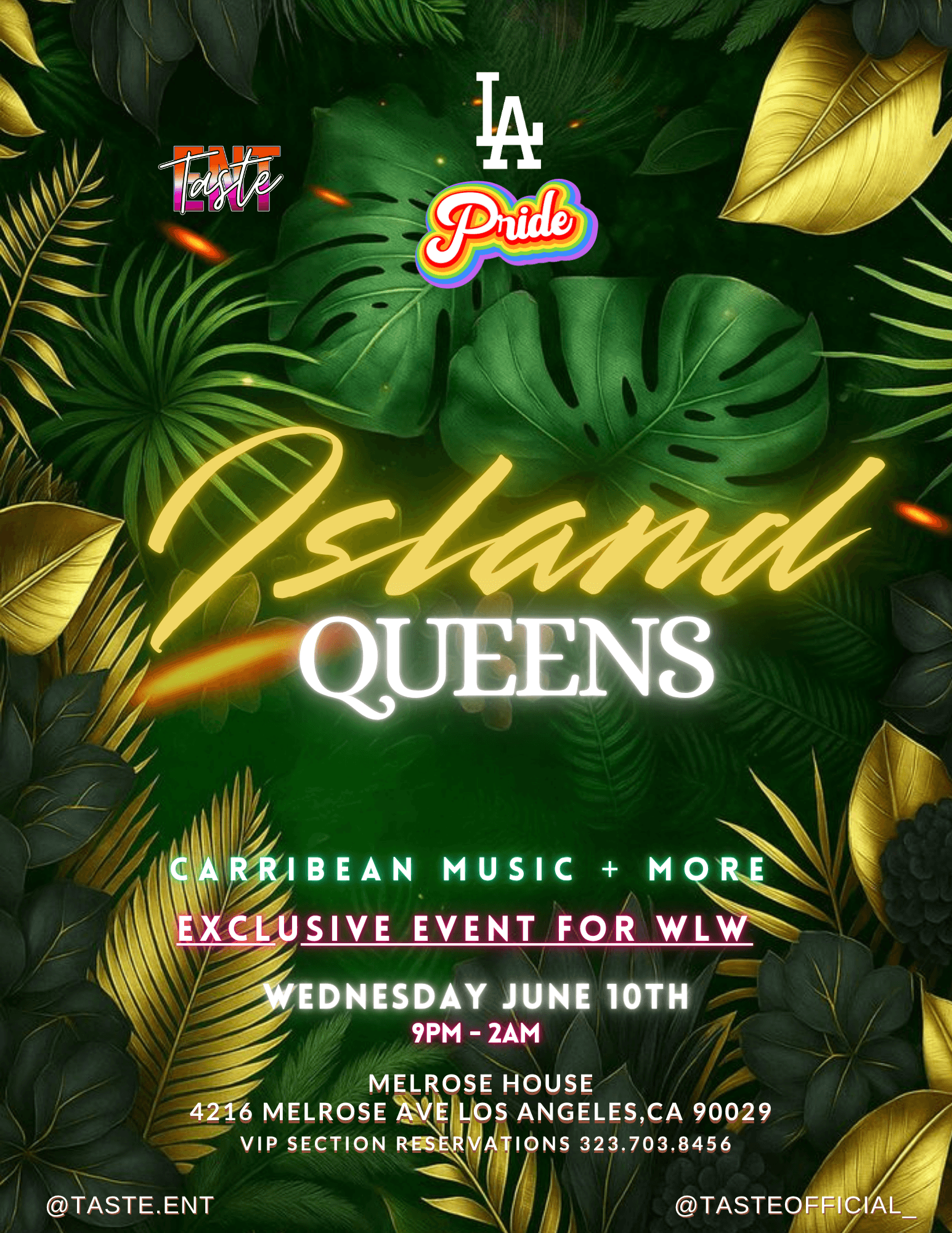 Island Queens LA PRIDE WEEK event image