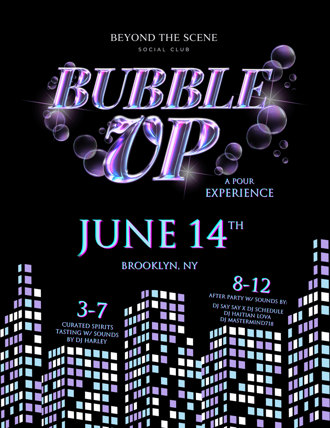 Bubble Up : The Pour Experience event image