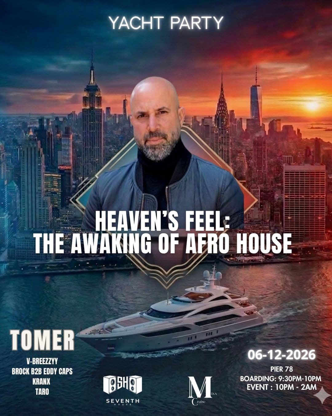 HEAVEN’S FEEL :  YACHT PARTY (TOMER) event image