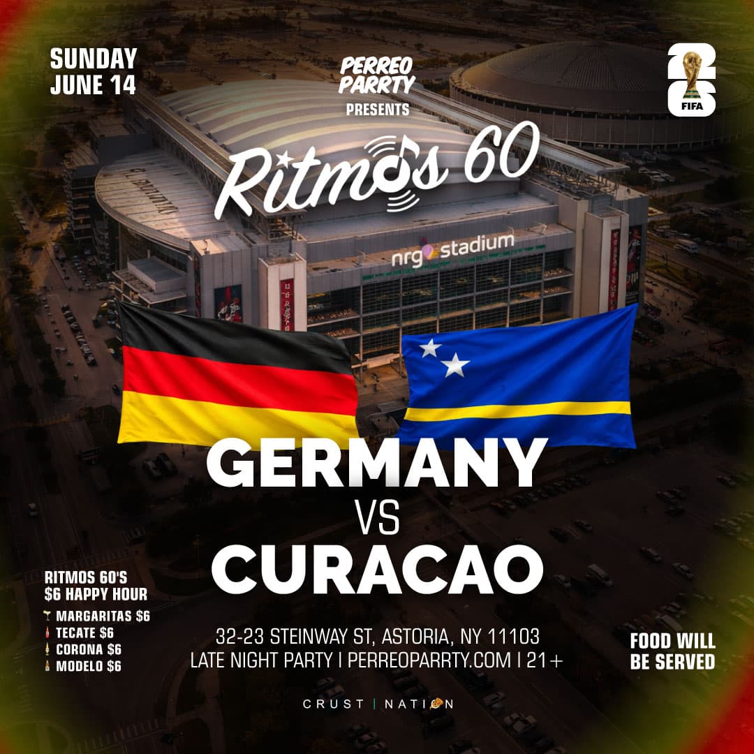 Soccer Game Viewing Party: Ritmos 60 GERMANY v CURACAO event image