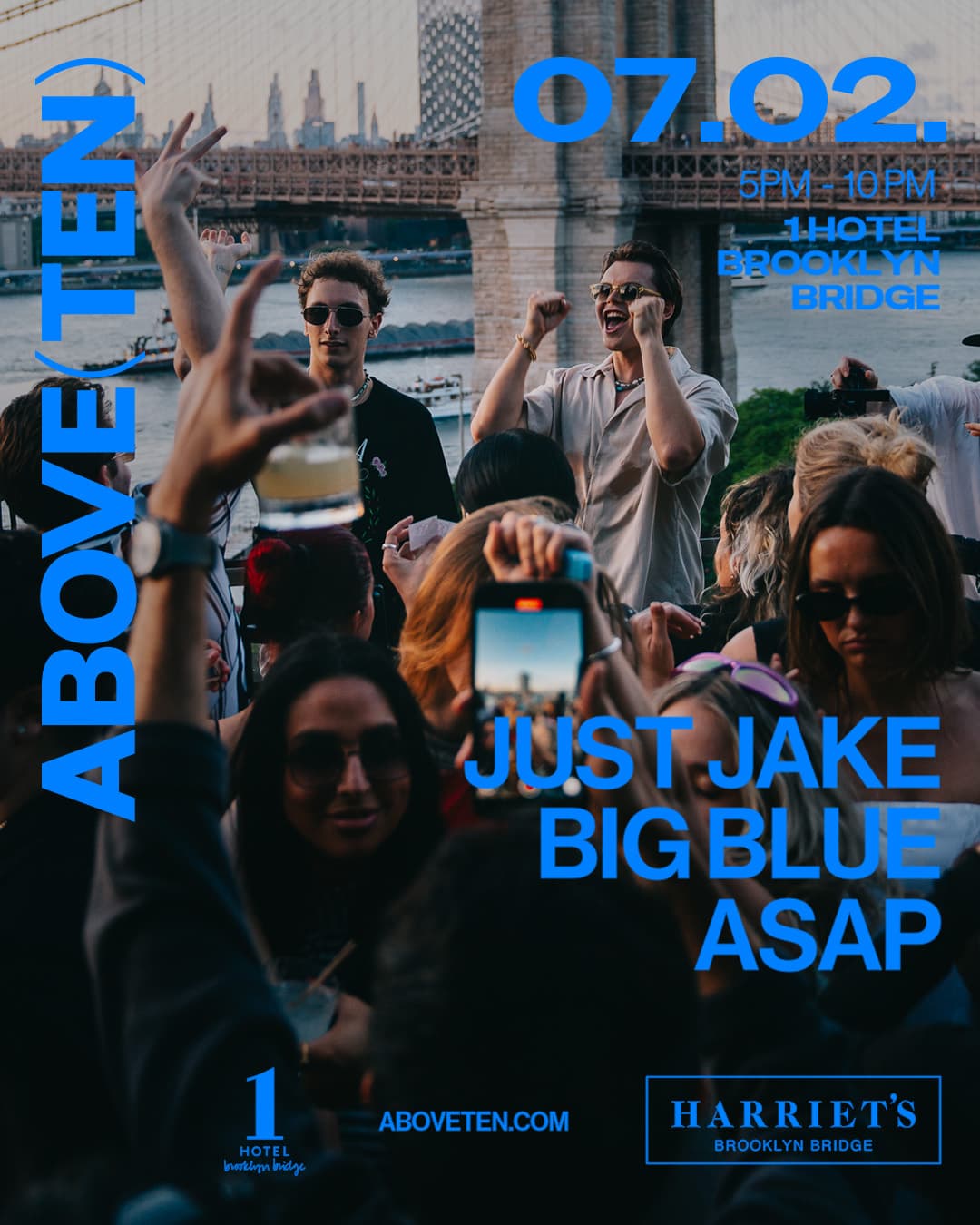 ABOVE(TEN) 1 Hotel Rooftop: Thursday July 2nd event image