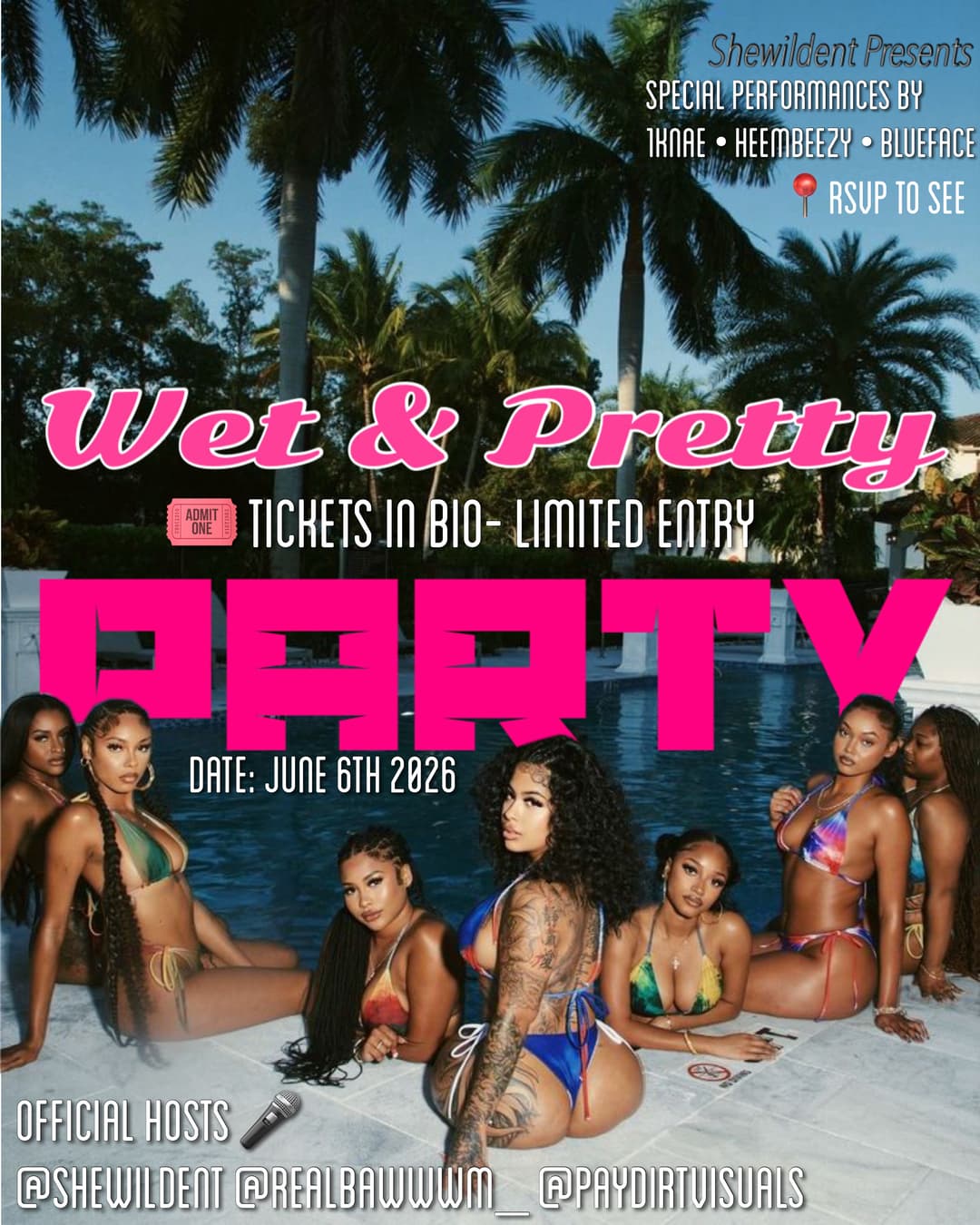 Wet  &  Pretty event image