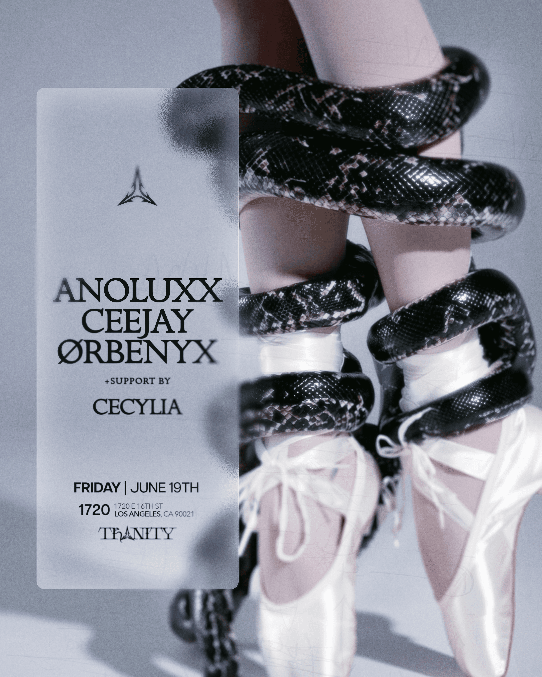 TRINITY presents ANOLUXX, CEEJAY, & ØRBENYX event image