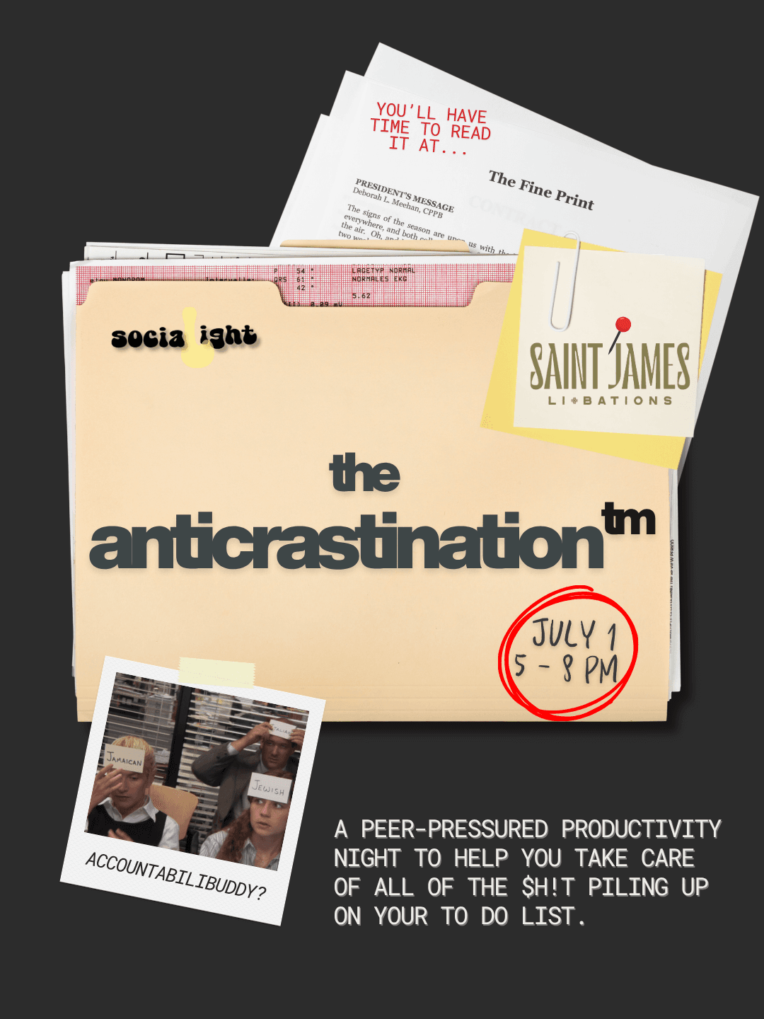 The ANTICRASTINATION event image