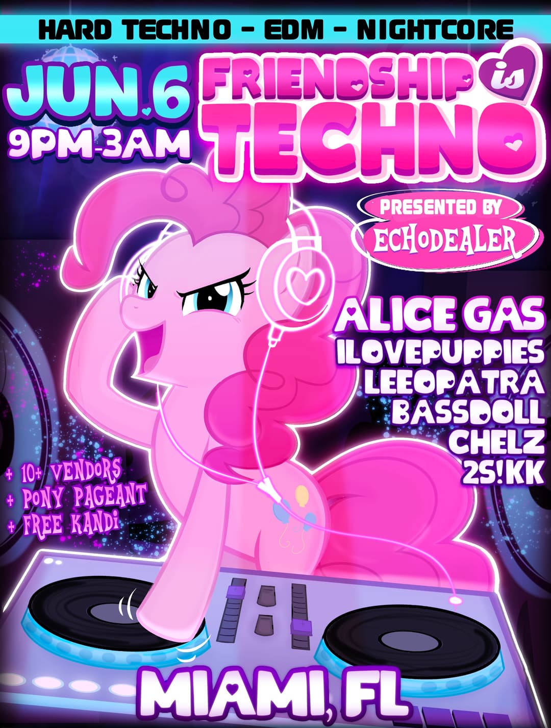 FRIENDSHIP IS TECHNO pt2 event image