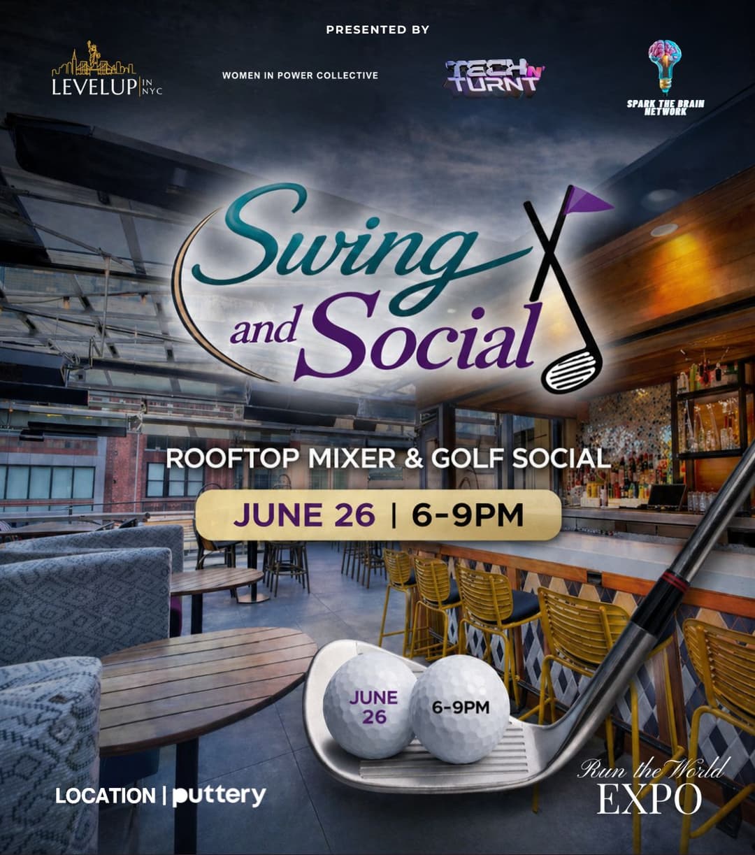 Run The World Expo: Swing And Social  event image