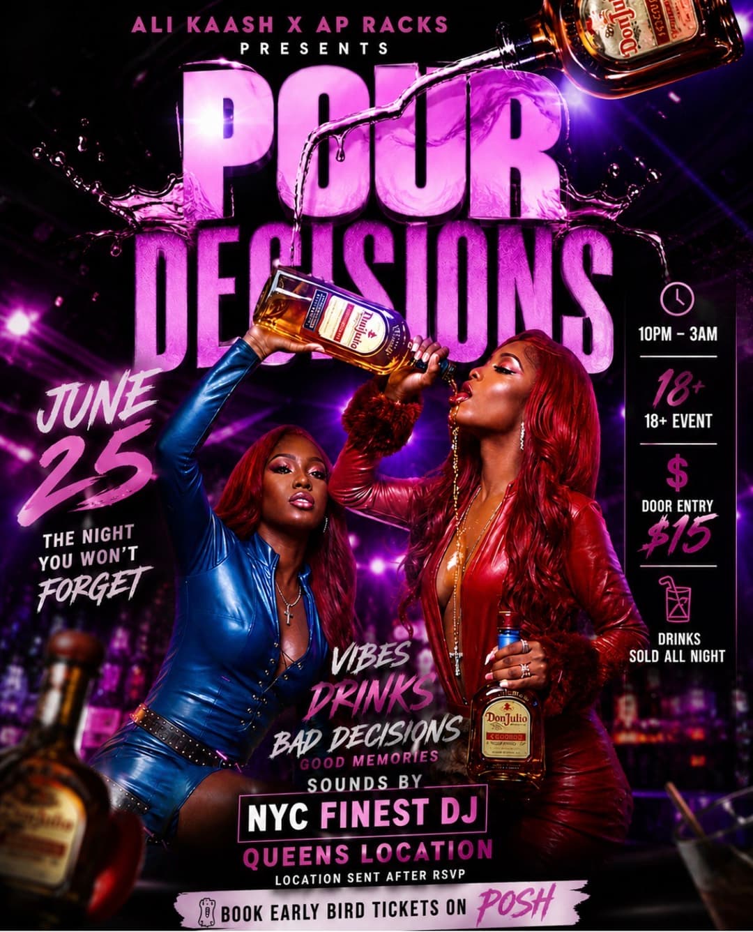 POUR  DECISIONS🥃 event image