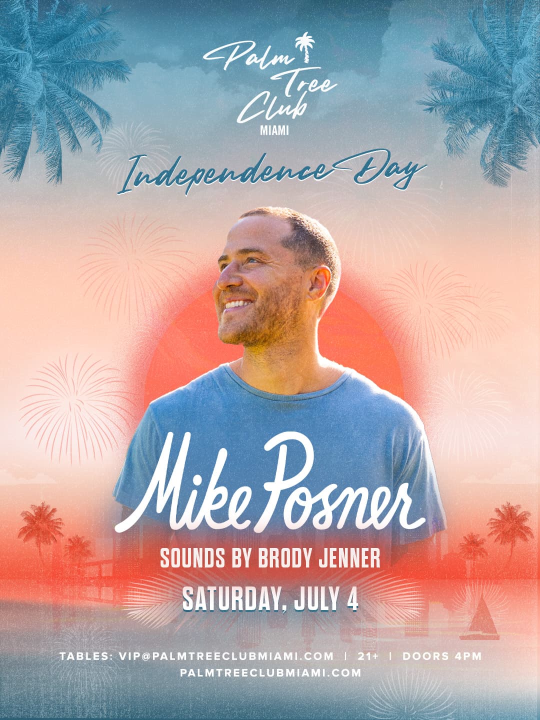 Mike Posner & Brody Jenner Presented by Palm Tree Club Miami event image
