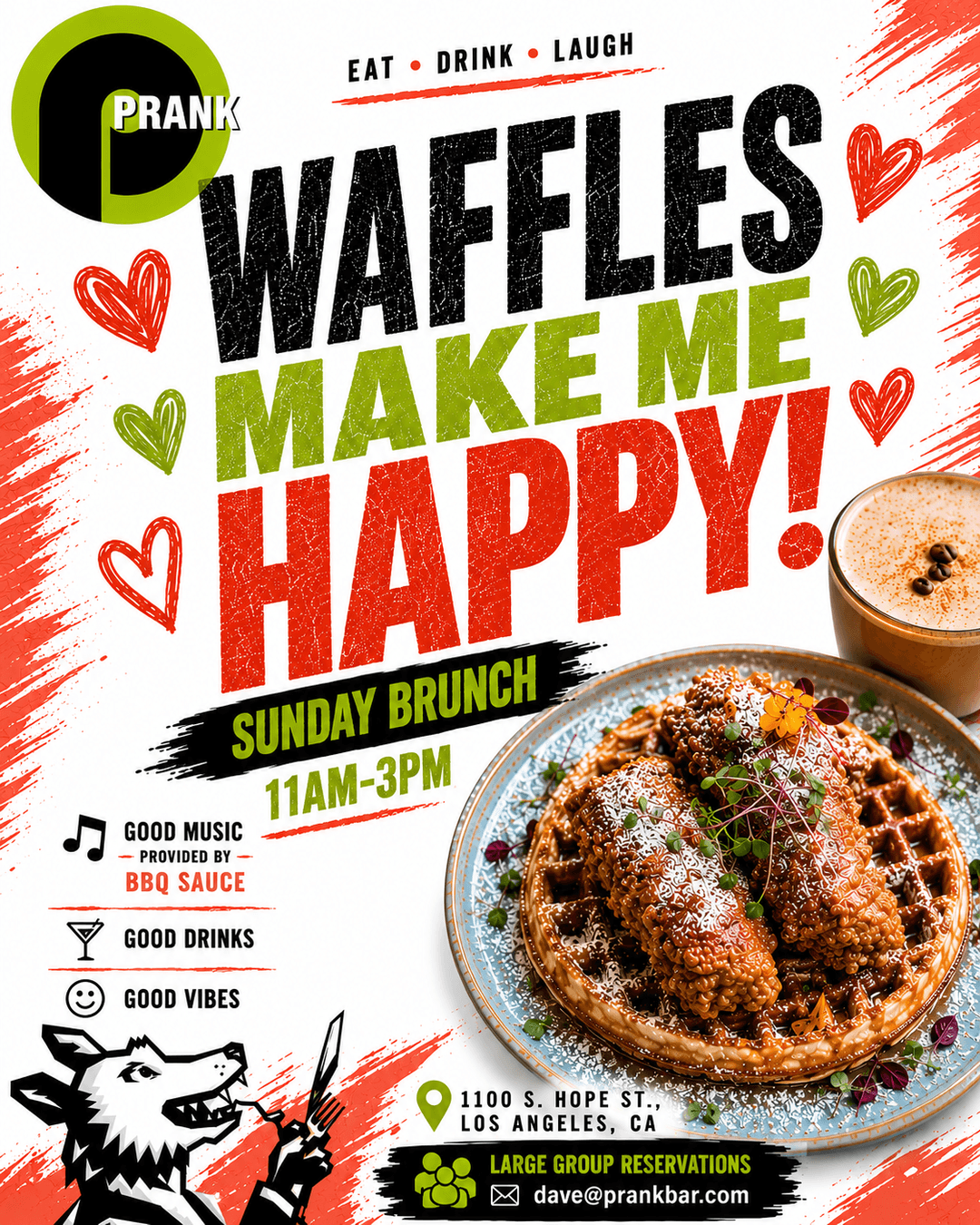 WAFFLES MAKE ME HAPPY! event image