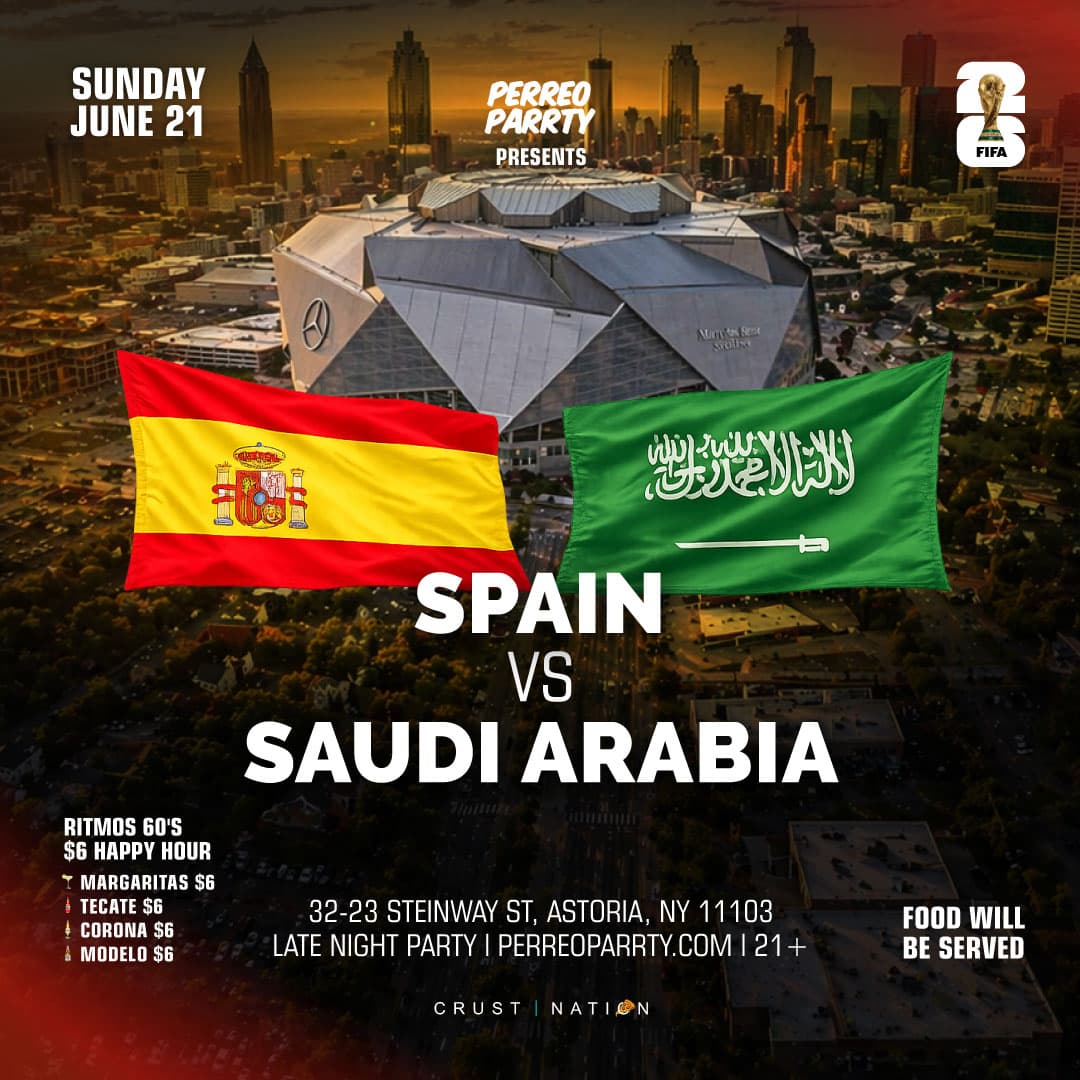 Soccer Game Viewing Party: Ritmos 60 SPAIN vs SAUDI ARABIA event image